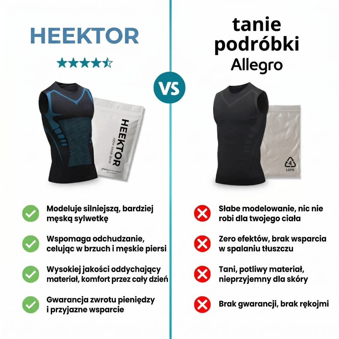 Heektor™ V2 | Poczuj siłę pewności siebie, energię i kontrolę nad swoją sylwetką