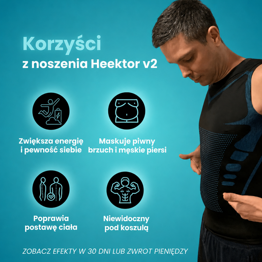 Heektor™ V2 | Poczuj siłę pewności siebie, energię i kontrolę nad swoją sylwetką